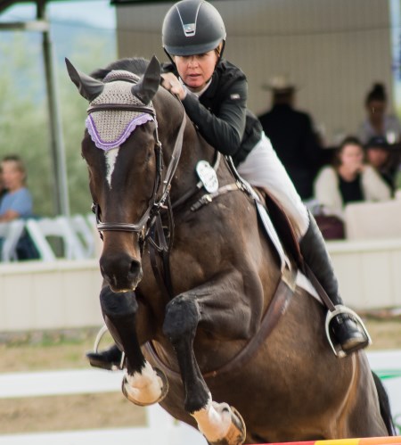 jumper class at the Colorado Horse Park