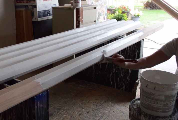 making horse jump rails