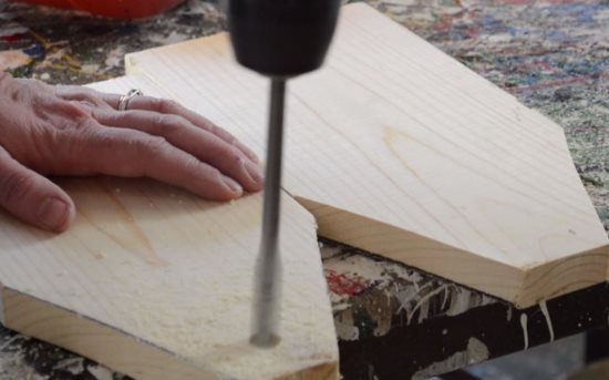 how to make a wooden grooming tote
