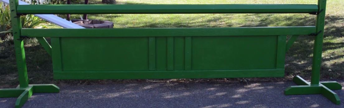 homemade horse jumps 