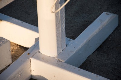 building horse jump standards