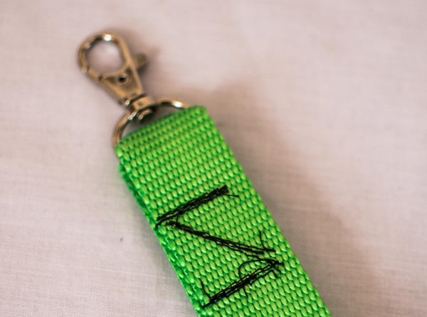 homemade lunge strap