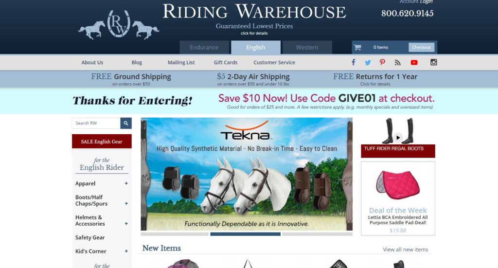 Riding Warehouse
