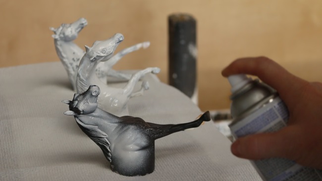 Make Wall Art With Breyer Model Horses