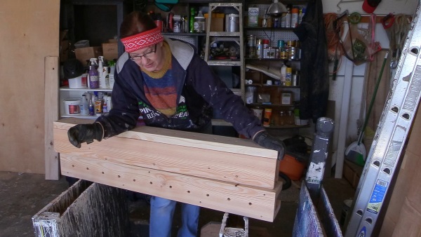 building tall flower boxes for horse jumps