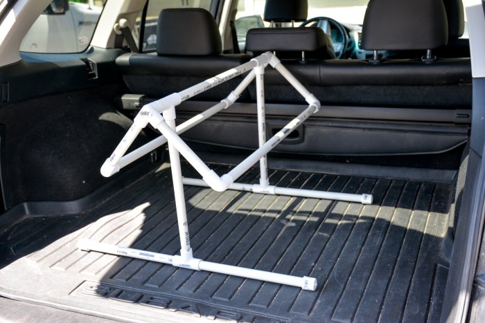 DIY A PVC Saddle Stand For $10.00
