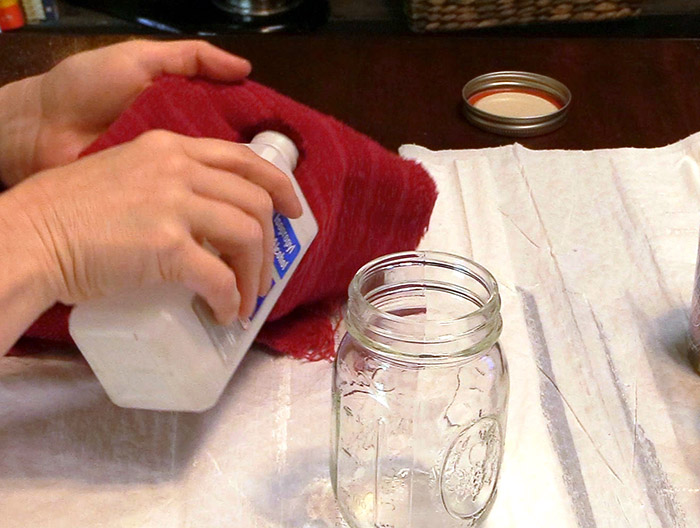 How To Paint A Mason Jar