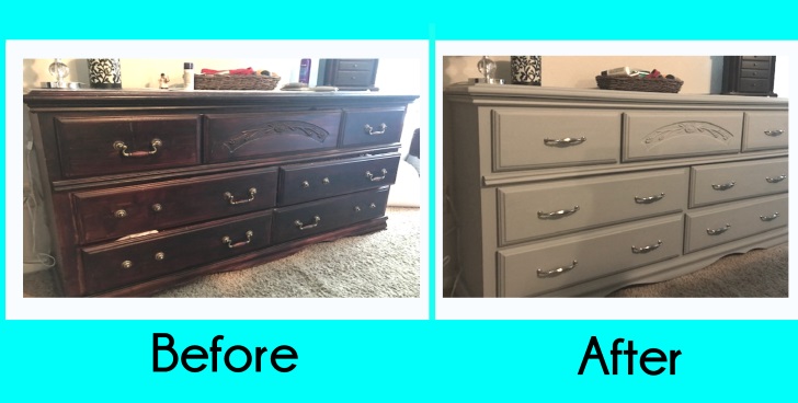 Dresser Makeover With Chalk Paint, Pic Of Chalk Painted Furniture