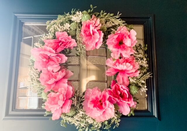 Quick And Affordable Spring Wreath