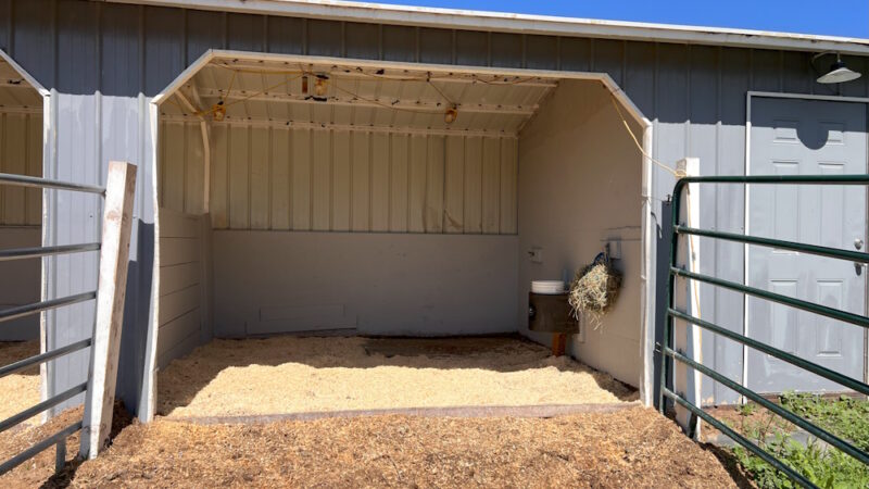 horse barn modifications
