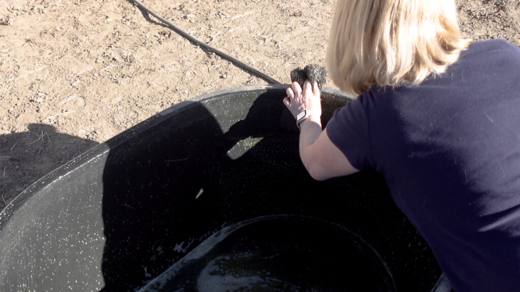 cleaning water tanks
